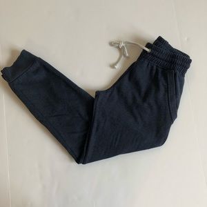 Navy Fleece Track Pant